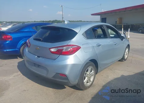 2017 Chevrolet Cruze Lt Auto из США, поврежденный, VIN 3G1BE6SM6HS598928